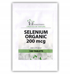 FOREST VITAMIN Selenium Organic 200mcg 100tabs