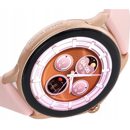Rubicon Smartwatch RNCF35-RÓŻOWE Złoto+bransoleta