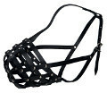 KAGANIEC SKÓRZANY JULIUS-K9 , XL 31-34CM, CZARNY