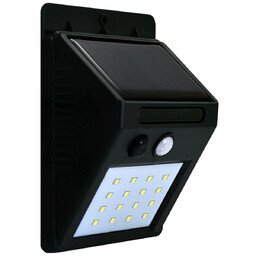 Zewnętrzna LAMPA solarna BOX 307644 Polux elewacyjna LAMPA