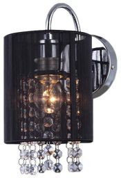 Italux kinkiet lampa ścienna Lana BK MBM1787/1 BK