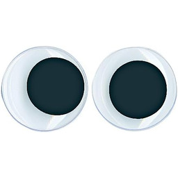 Rayher Plastikowe ruchome oczy, ø 25 mm, 10