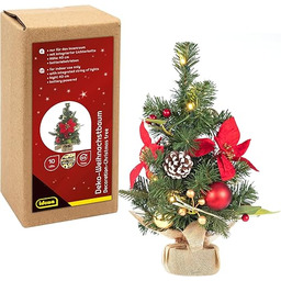Idena 31901 dekoracyjna choinka z 10 diodami LED