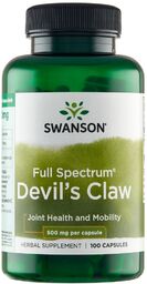 Swanson Devil''s Claw, diabelski pazur, 100 kapsułek