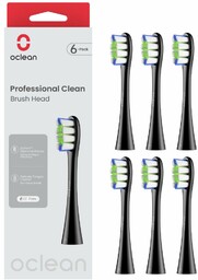 Oclean Professional Clean Black Firm Końcówki do szczoteczki