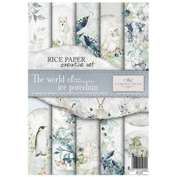 Zestaw kreatywny ITD RS018 kraina lodowej porcelany