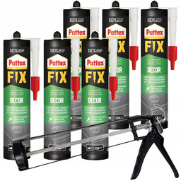 Klej montażowy PATTEX Fix Decor, 6 szt. -