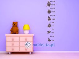Miarka ptaszki naklejka naklejka miarka