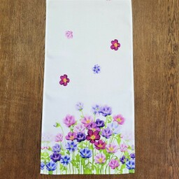 Bieżnik 40x180 fioletowe kwiaty