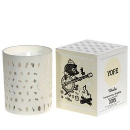 YOPE_Wanilia świeca zapachowa na bazie wosku sojowego Kwiat
