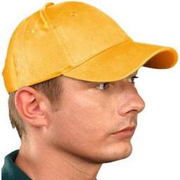 CZLUX - Czapka z daszkiem - żółty