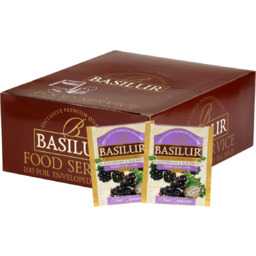 Herbata owocowa Basilur Blackcurrant & Blackberry koperty -