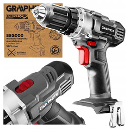 Wiertarko-wkrętarka Akumulatorowa 18V 10MM Bez Aku Graphite
