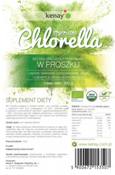 Kenay Chlorella Organiczna 200g