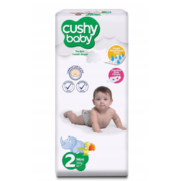 Pieluszki jednorazowe Cushy Baby rozmiar 2, 30 szt.