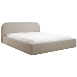 Tapicerowane łóżko do sypialni z pojemnikiem Santiago (22)