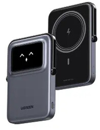 UGREEN Uno PB571, 5000mAh 20W Magnetyczny USB-C Szary