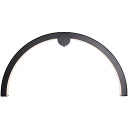 TRIO ARC MATT kinkiet czarny IP44 MAXLIGHT W0334