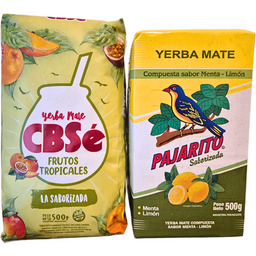Pajarito Menta Limon + CBSe Pomelo. 2x500g