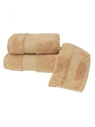 Luksusowy mały ręcznik DELUXE 30x50cm z Modalu Mustard
