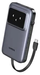 UGREEN Uno PB511 10000mAh 30W Wbudowany kabel USB-C