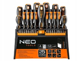 Neo 04-210 Zestaw wkrętaków i końcówek wkrętakowych 37