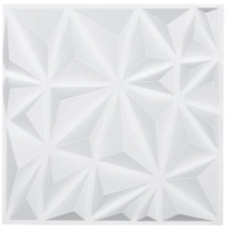 Panele ścienne PCV 3D, 33 szt., 11,8x11,8 cm,