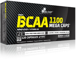 Olimp BCAA Mega Caps 1100mg 30 kaps blister