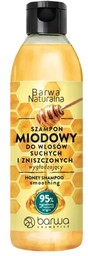 BARWA Naturalna Miodowy Szampon wygładzający do włosów suchych