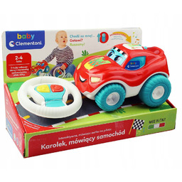 Clementoni Karolek interaktywny Samochód na pilota