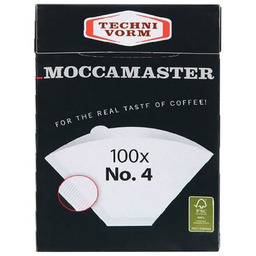 MOCCAMASTER Filtr do kawy Nr 4 (100 sztuk)