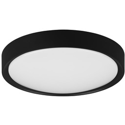Plafon łazienkowy czarny IP44 3000K LED 18W CLARIMO