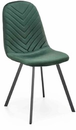 Krzesło k462 ciemny zielony (tkanina velvet) halmar