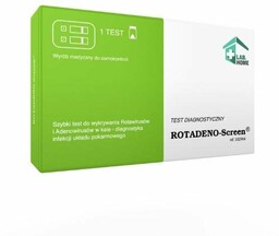 Test na rotawirusa i adenowirusa ROTADENO-Screen, 1 sztuka