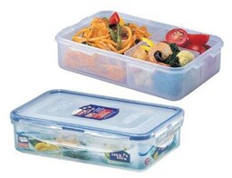 LOCKnLOCK Pojemnik na żywność z przegródkami, 800ml