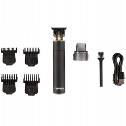 Trymer Raven EST005 4 nasadki magnetyczne 150min IPX6