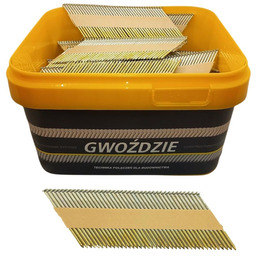 B.pro Gwoździe 34° do gwoździarki 2000szt. 2.9x90mm pierścieniowe