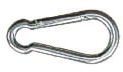 Karabinek Strażacki 4x40mm Stal Ocynk Karabińczyk 5szt