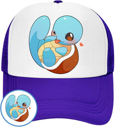 CZAPKA Z DASZKIEM POKEMON PIKACHU DLA DZIECI SIATKA