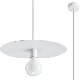 Sollux LAMPA wisząca SL.0852 metalowa OPRAWA loftowy ZWIS