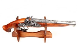 Replika niemiecki pistolet na stojaku Denix model 1260G+801
