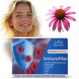 IMMUNO MAX WZMOCNIENIE ODPORNOŚCI Witamina C B6 ECHINACEA