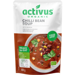 Activus Organiczna zupa z fasoli chilli i komosy