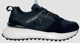 JUST CAVALLI Czarne sneakersy Fondo Karina