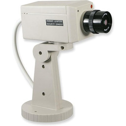 Kamera z czujnikiem ruchu, atrapa, funkcja wychylna, LED