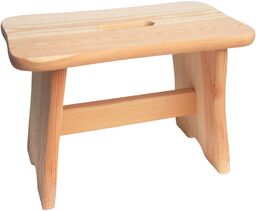 ČistéDřevo Stołek drewniany I 39 23 27 cm
