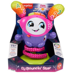 Zabawka edukacyjna Fisher Price ABC+123 Taneczna DJ-ka HRD21