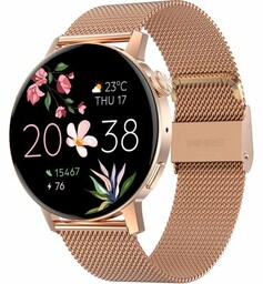 FOREVER Smartwatch Forevive 4 SB-350 Różowo-złoty