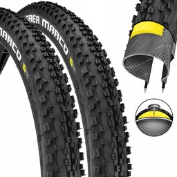 Komplet opon do roweru Mtb górskiego 27.5 x