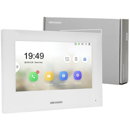 Monitor wideodomofonu Hikvision DS-KH6320-WTE1-W LCD WiFi Wewnętrzny